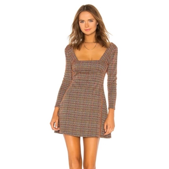 Free People Uptown Girl Tweed Dress - Picture 5 of 5